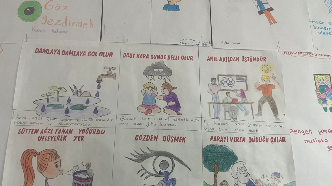 Dilimizin Zenginlikleri Proje Kapsamında Deyimler ve Atasözleri